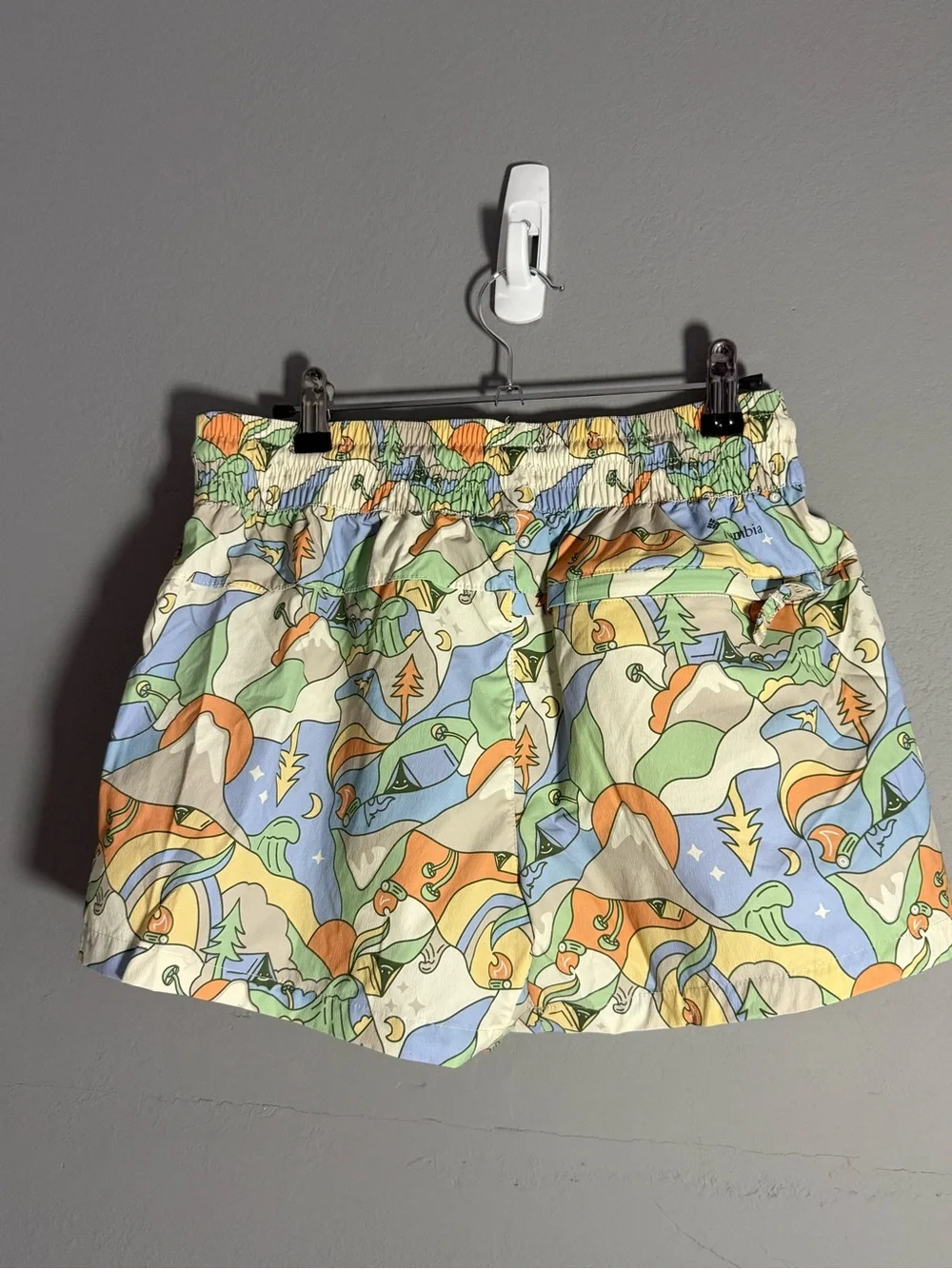 Columbia Women's Pastel Multicolor Athletic Shorts